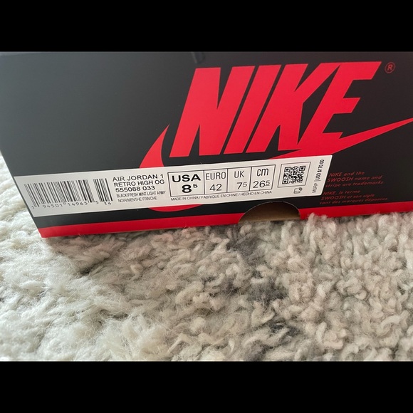 Air Jordan 1 High Retro OG Rust Shadow Patina - Picture 3 of 3